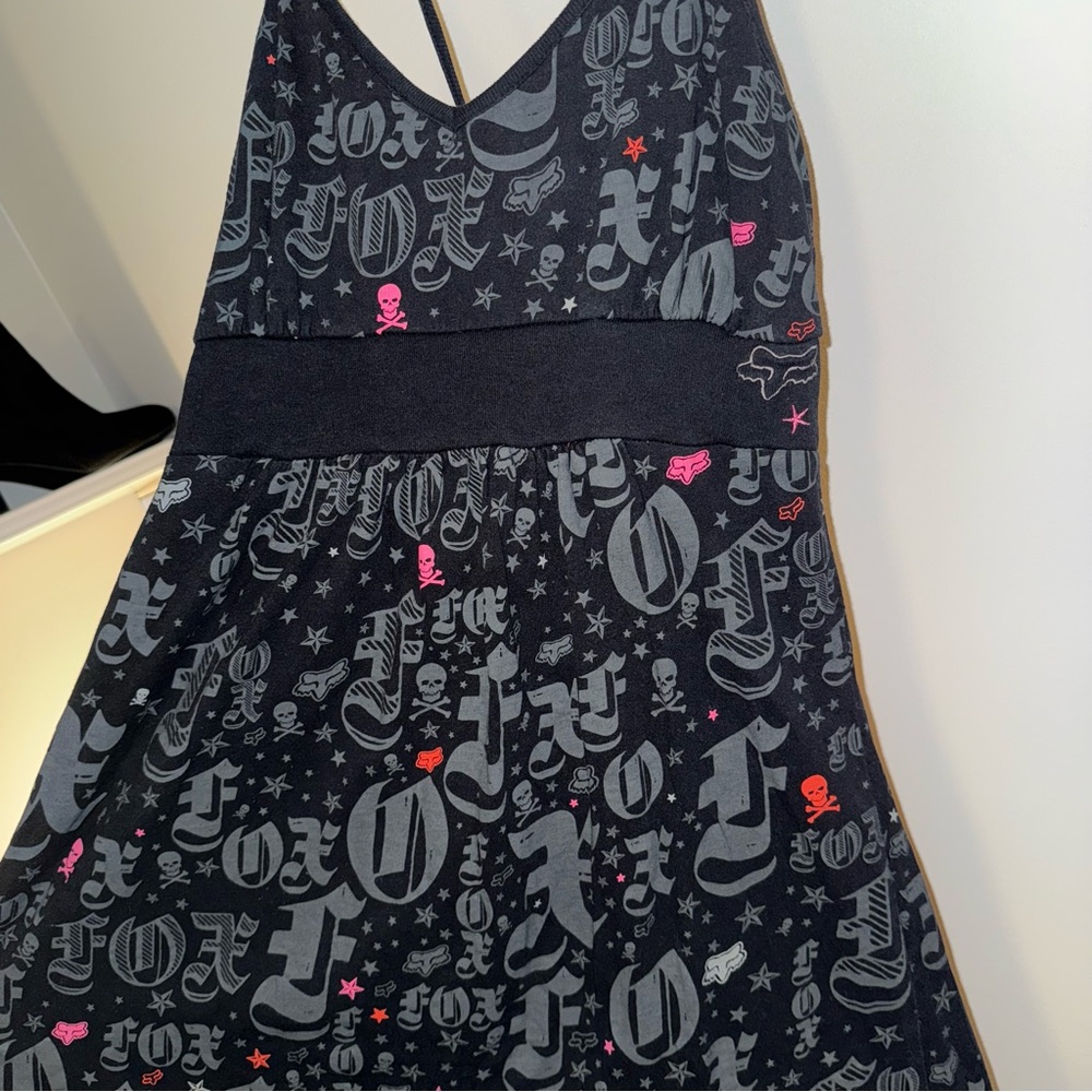RARE y2k Fox Racing dress